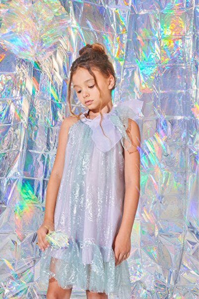 SheShe DSL0571 Lila Parti Elbisesi
