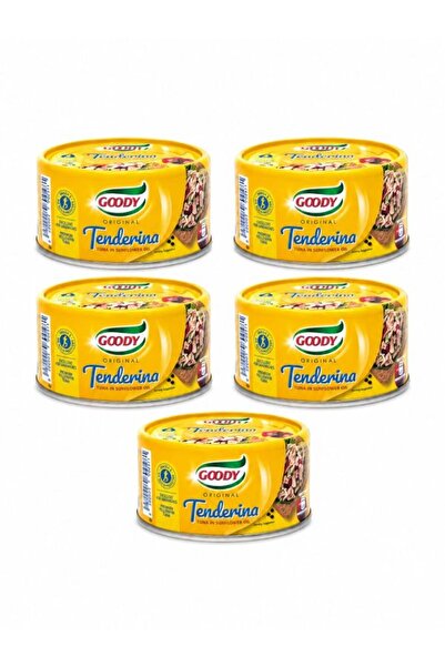 Goody Tuna Light in Oil, Large Size (5 Pieces* 185g)