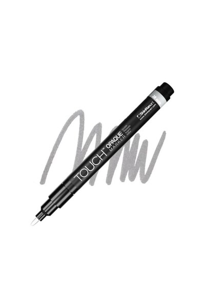 Shinhan Art Touch Opaque Marker Acrylic Pen Fine 0.8-1.3 mm Metallic Silver