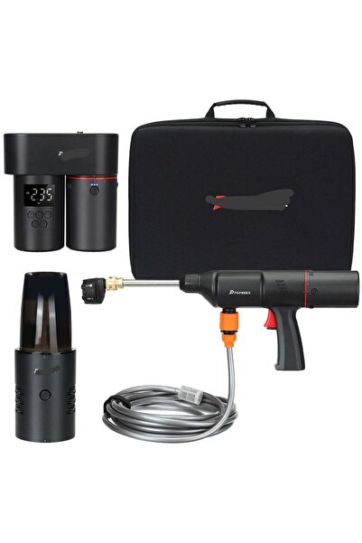 Vivendo Kit multifunctional auto 4 in 1, compresor aer, aspirator, spalator a...