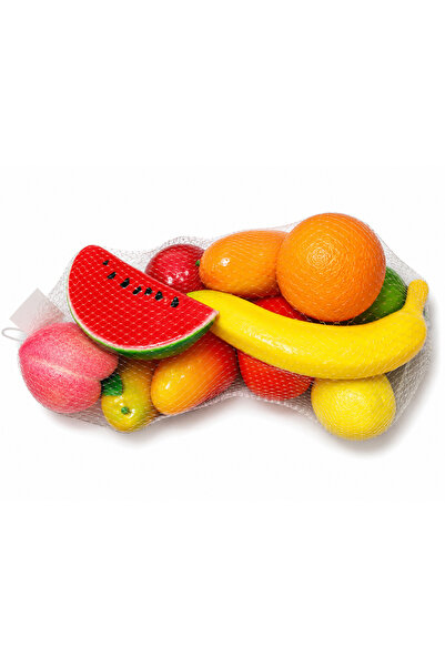 PRC Set Fructe Decorative în Plasă – 12 Piese