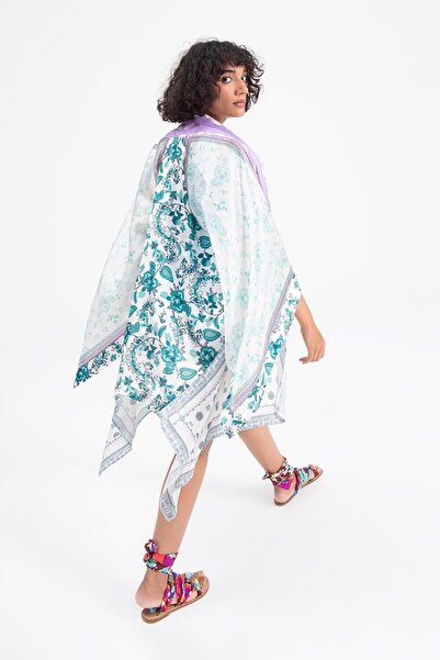 BSL Mendil Kenarlı Kimono