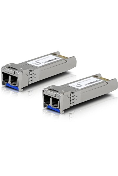 Ubiquiti UACC-OM-SM-10G-D-2 Transceiver Optic cu Fibră 10G SFP+, Pachet de 2