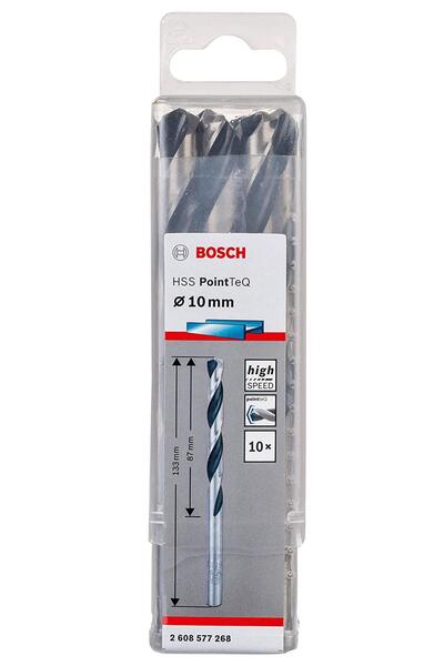 Bosch Hss Pointteq Matkap Uç Metal 10x87x133mm 10 Parça