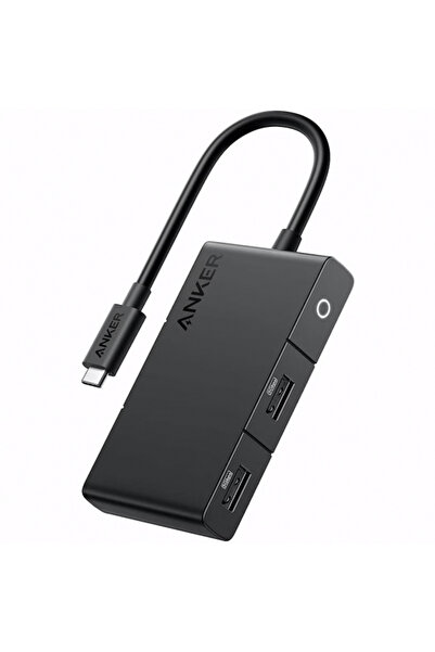 Anker Διανομέας USB-C 332, 2 x USB-A - 2 x USB-C - 1 x HDMI, Μαύρο A8356G11