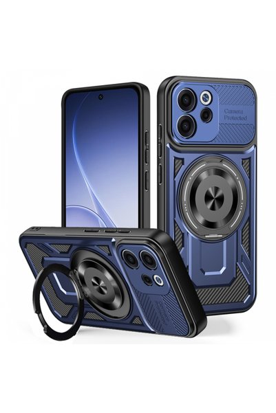 Techsuit Case for Oppo Reno15 FS/ Reno15 F, Techsuit, RuggedCam, Blue