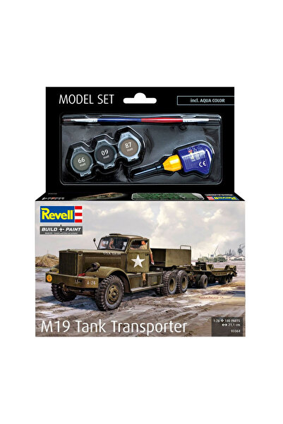 Revell Model Set Askeri M19 Tank Transporter 63364