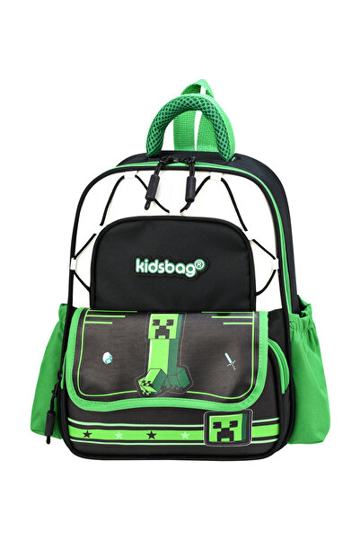 SippoTrade Mıne Creeper Kindergarten Daycare Daily Preschool Backpack