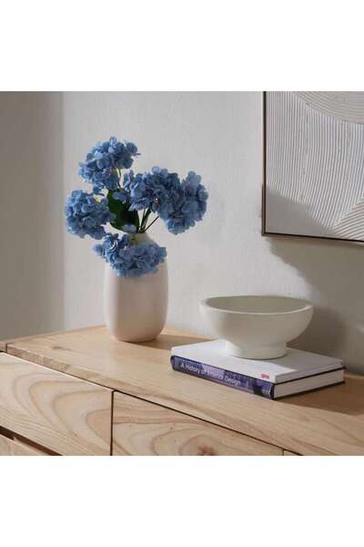 PAN HOME غصن هيدرانجيا صناعي 29.21×29.21×49.53 سم - أزرق