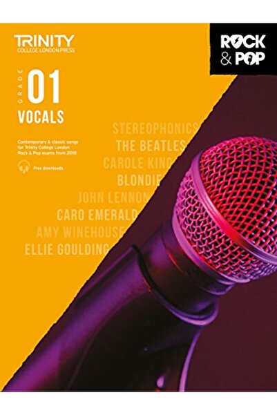 Faber Music Ltd. Trinity College London Rock & Pop 2018 Vocals Grade 1