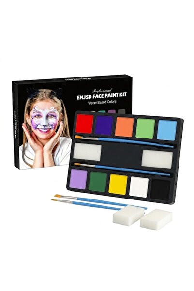 BBW Set de machiaj pentru copii, Kit de vopsea pentru față, Vopsea pe bază de...