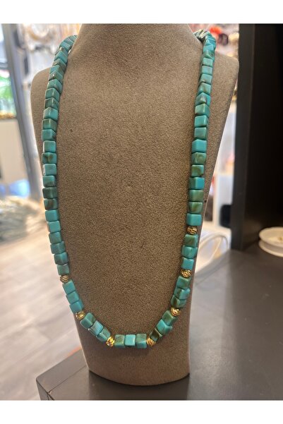 gozdeasutayaccessory Natural Stone Look Necklace