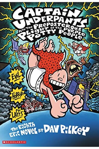 Scholastic Captain Underpants and the Preposterous Plight of the Purple Potty...