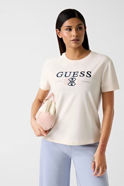 Guess Tricou alb pentru femei