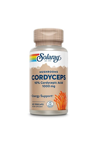 Secom Cordyceps Solaray, 60 capsule,