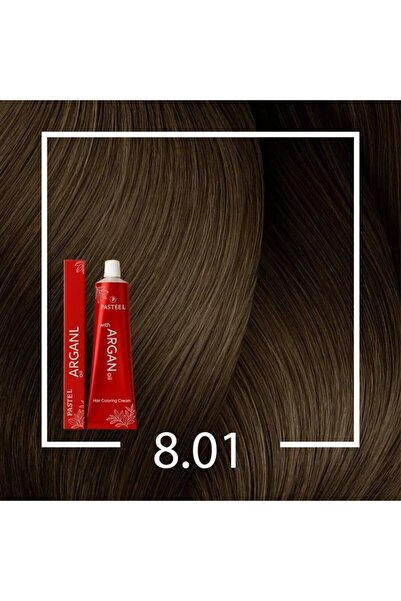 pasteel Italian Pastel Dye 8.01 Light Ash Blonde Ammonia-Free for Gentle Colo...
