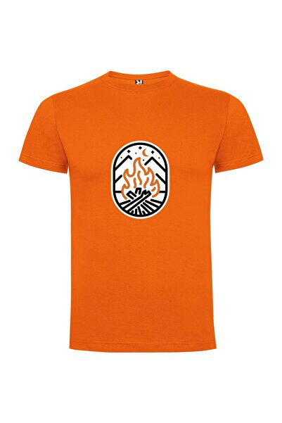 iLovePrints Wilderness Blaze Sticker Tshirt