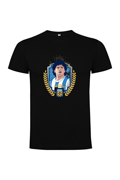 iLovePrints Blue Diego Vector Portrait Tshirt