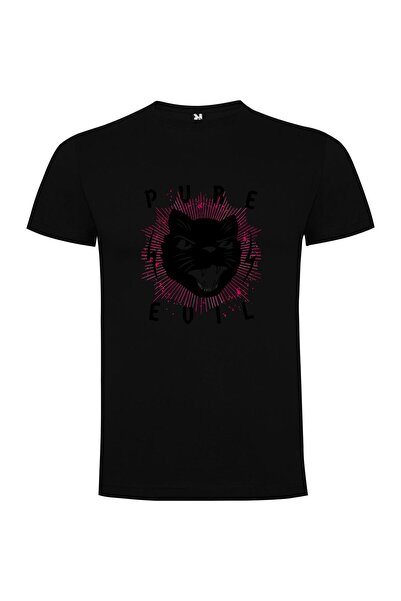 iLovePrints Pure Evil Cat Tshirt