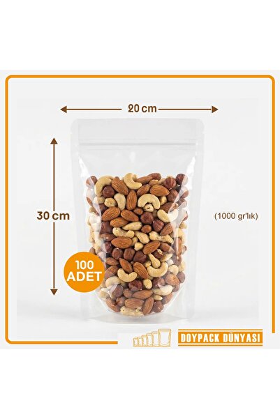 DOYPACK Şeffaf 20x30cm ( 100 Adet)