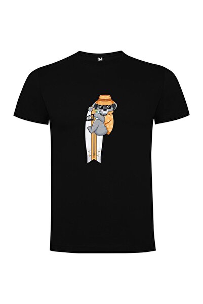 iLovePrints Surfing Animal Mascots Tshirt