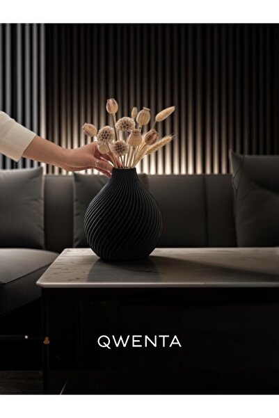 QWENTA Vază modernă în stil nordic, boemă – Design minimalist decorativ și el...