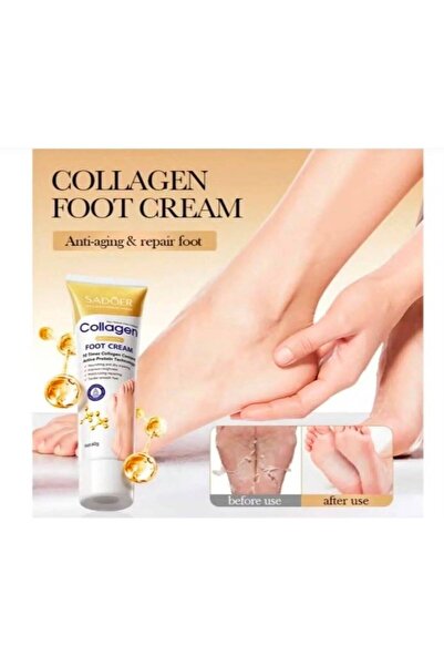 SADOER , Collagen Foot Cream, Suitable For Dry & Cracked Feet, Nourishing, Sm...