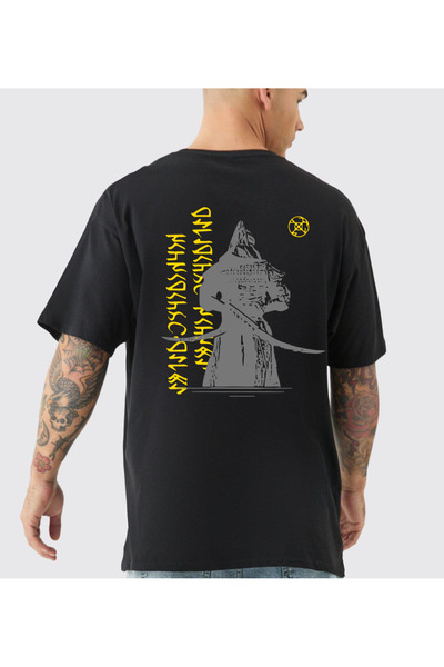 VEK Μπλουζάκι Cengizhan Special Design Oversize με στάμπα στην πλάτη με το αλ...