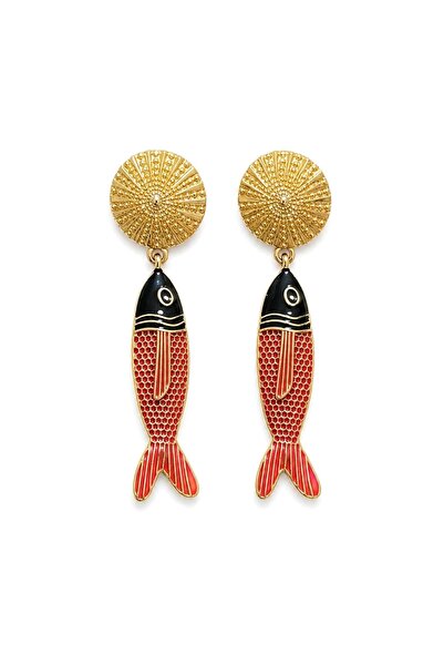 Zelula Artisan Fish Earrings