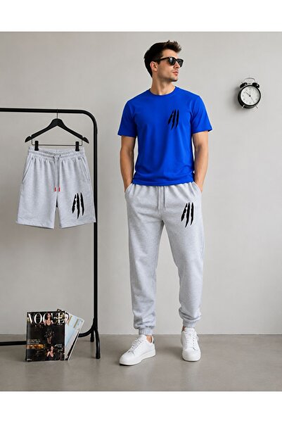 orwen life est. 2022 Unisex 3-Piece Combination Set Oversize T-Shirt + Sweatp...
