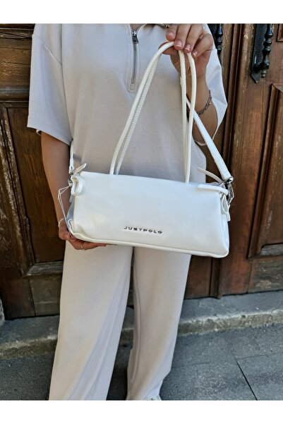 Just Polo حقيبة يد وكتف نسائية بتصميم أنيق وحزام قابل للتعديل من New Season D...