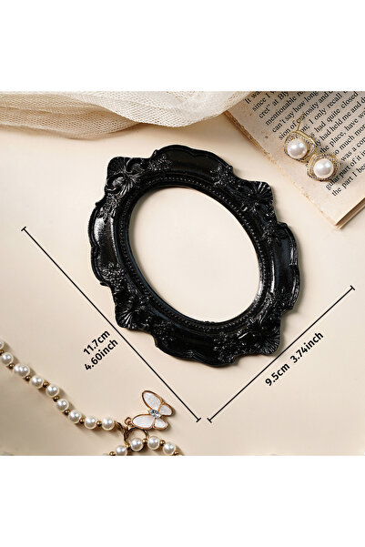 Choice6 daojuG-H 1PC, European-style resin material black gold-edged prop pho...