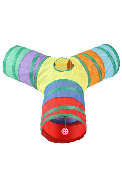 Choice11 N Cat Tunnel Tube Kitty Tunnel Bored Cat Pet Toys Peek Hole Toy Inte...