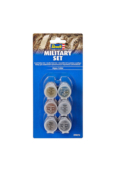 Revell Su Bazlı Maket Boya Seti 20 ml Askeri 39075