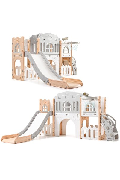 Garvee Toddler Slide 8 in 1 Toddler Playset for Toddlers Age 1-3, Baby Playse...
