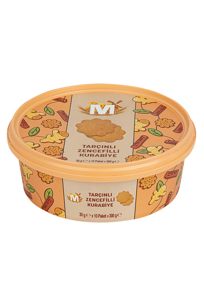 Migros Tarçınlı Zencefilli Kurabiye 300 G (7'li Paket)