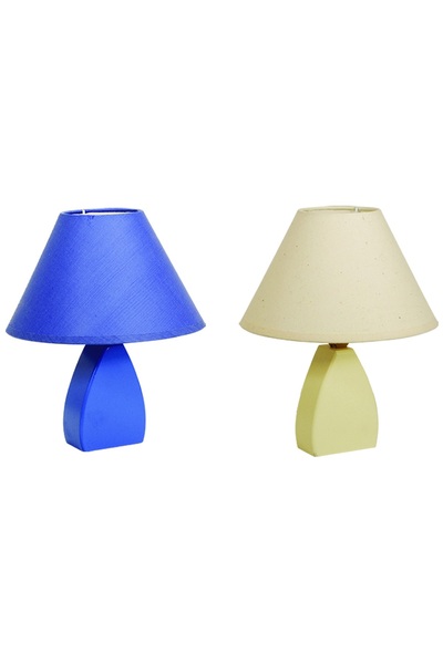 ARlight Pws 40 # Πορτατιφ Τετραγωνο Ξυλινο Εκρου-Μπλε 0226022