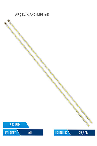 Arçelik A40-LEG-6B 2 ParÇa 40 inc Tv Led Bar