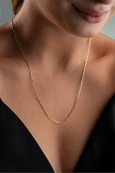 Silvano Jewelry 925 Ayar Gümüş Ataç Zincir Kolye