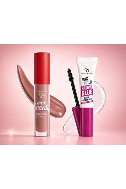 Golden Rose kaş sabitleyici & lipgloss