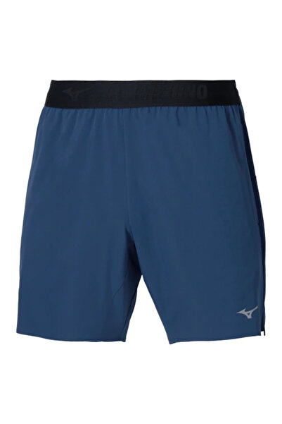 MIZUNO كور 7.5 شورت رجالي أزرق