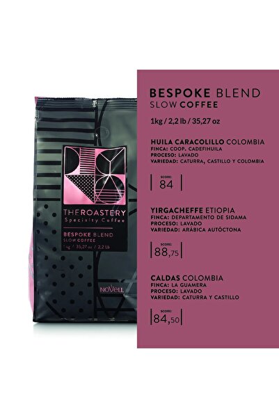 CafesNovell Cafea de Specialitate Boabe Novell The Roastery Bespoke Blend Slo...