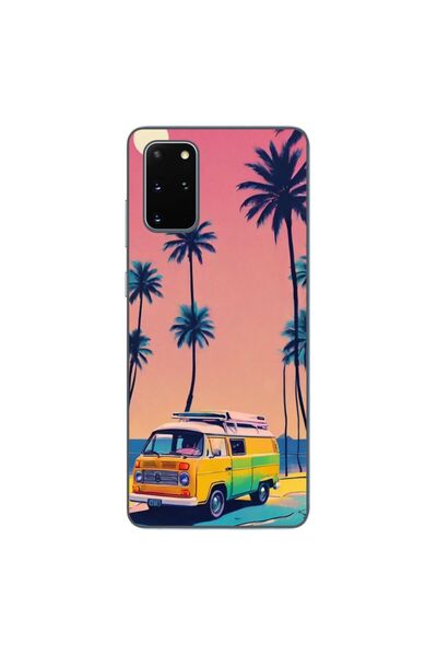OEM Husa compatibila cu Samsung Galaxy S20+ Plus Silicon Tpu Model Summer Vib...