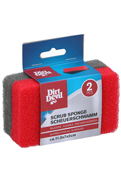 DİRT DEVIL Set 2 bureti, Dirt Devil, universali, 11.5 x 7 x 2 cm, rosu/gri
