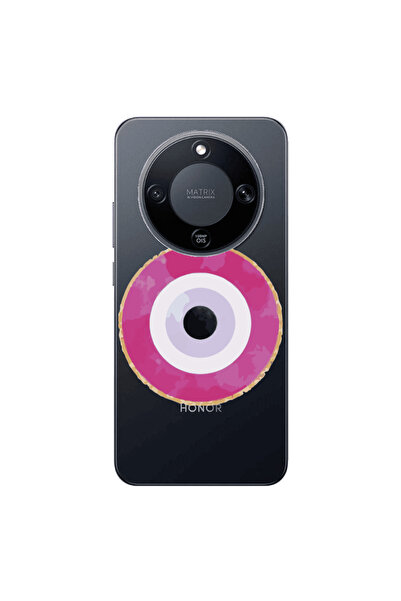 Other Honor Magic 8 Lite Evil eye bead 2 Transparent Silicone TPU Θήκη