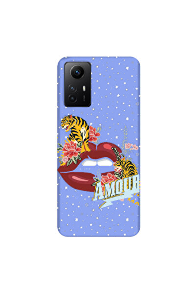 Other Xiaomi Redmi Note 12s Amour Light Purple Colored Silicone TPU Θήκη