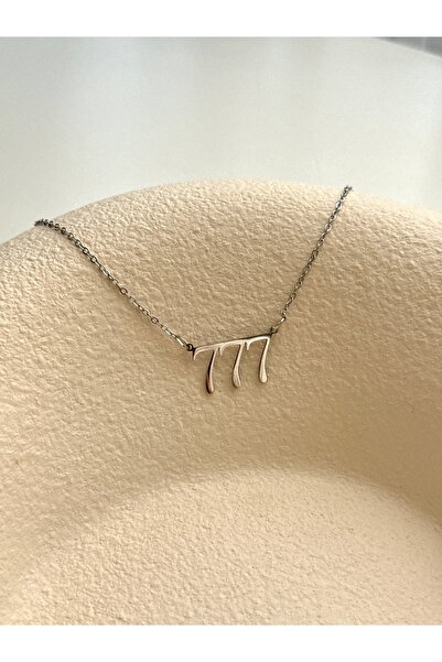 YOUES JEWELRY 316L Steel 777 Manifesto Necklace