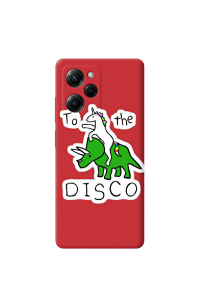 Other Xiaomi Poco X5 Pro To the disco Red Colored Silicone TPU Θήκη