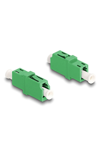 DELOCK σύνδεσμος οπτικής ίνας LC Simplex 87984, πράσινος