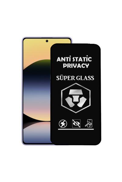 CaseArt Xiaomi Redmi Note 14S ile Uyumlu Tam Kaplayan Anti Statik Hayalet Süp...